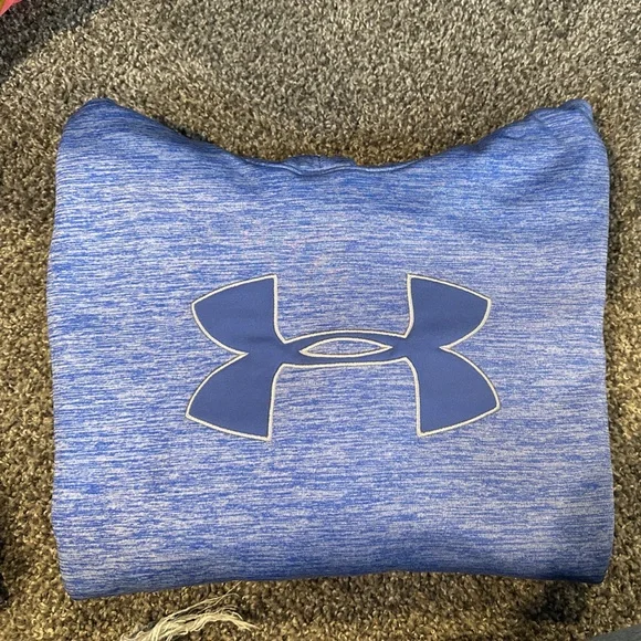 Under Armour Heathered Blue Sweatshirt - Picture 2 of 2